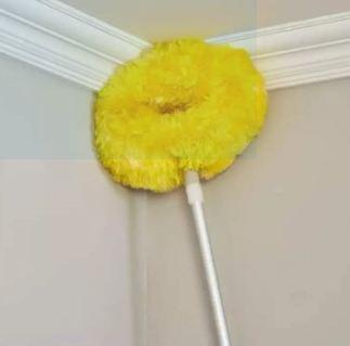 Mutli Purpose and Ceiling Fan Duster with Long Rod for Dust Cleaning