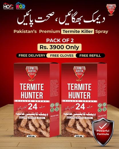 Deemak دیمک (Termite) Killer Spray with Free Refill & Gloves Kill Termite within 24 hours