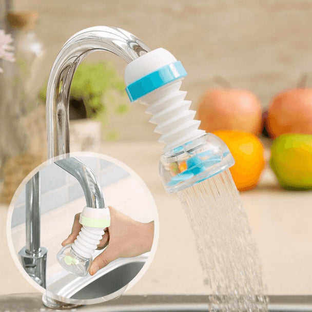 Faucet Fan 360 Rotary Water Saving Kitchen Faucet Shower Head Bathroom Faucet Aerator Nozzle Tap Adap er Bubbler Swivel Head Aerator With Clip