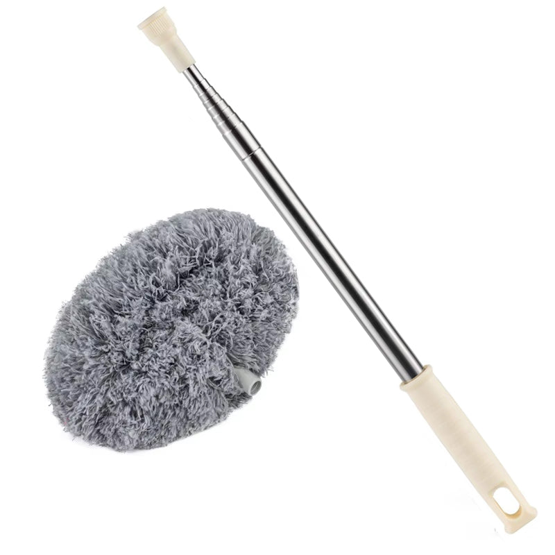 Mutli Purpose and Ceiling Fan Duster with Long Rod for Dust Cleaning