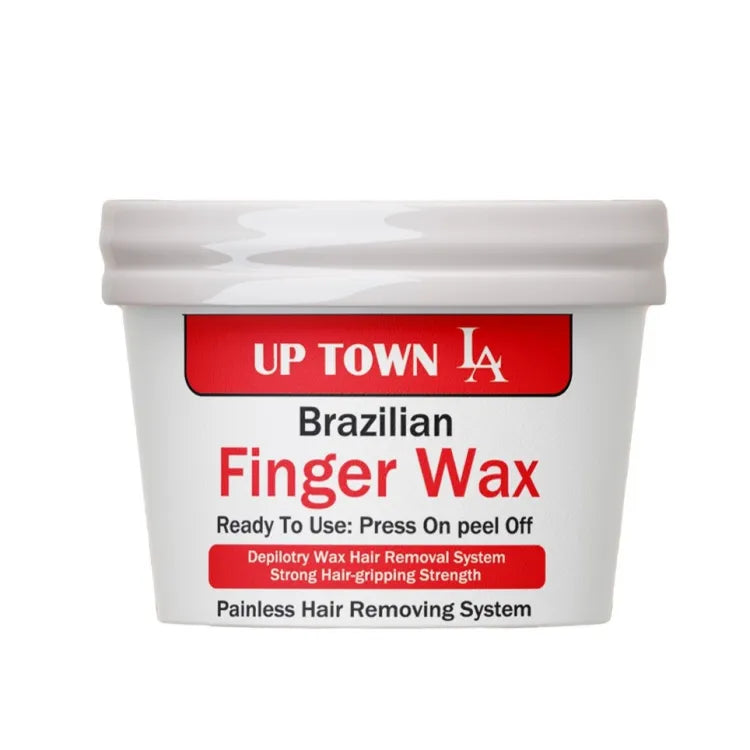 Up Town LA Fruity Finger Wax For Hair removal | Finger Wax for Facial | Private Parts | Arms | Legs Hair Removal Ready To Use Painless Plastic Wax jar