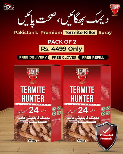 Deemak دیمک (Termite) Killer Spray with Free Refill & Gloves Kill Termite within 24 hours
