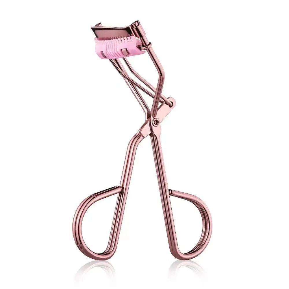 Professional Rose Gold Eyelash Curler Eyelash Cosmetics Makeup Tools Ladies Accessories Quick Styling Compact Portable