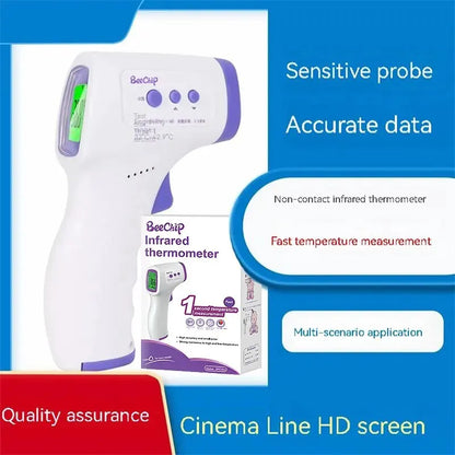 Rechargeable Electronic Thermometer Medical Thermometer Handheld Intelligent Forehead Temperature Gun Home Healthcare