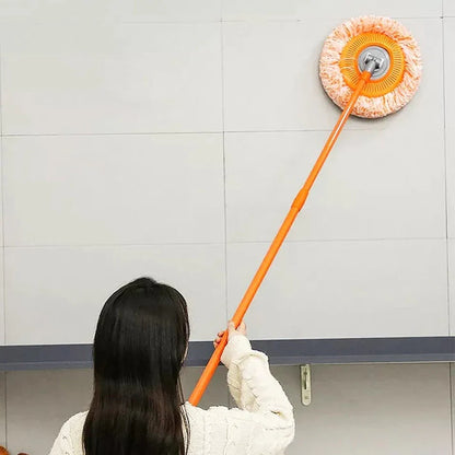 360 Degree Spin Adjustable Cleaning Sunflower Mop 5Ft Long Pipe