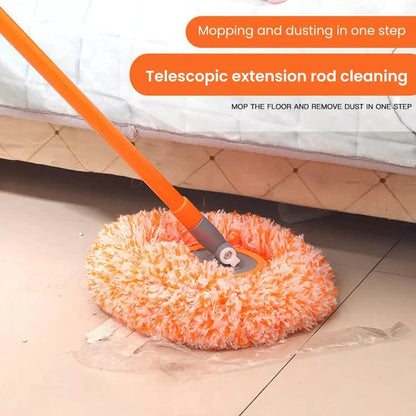 360 Degree Spin Adjustable Cleaning Sunflower Mop 5Ft Long Pipe