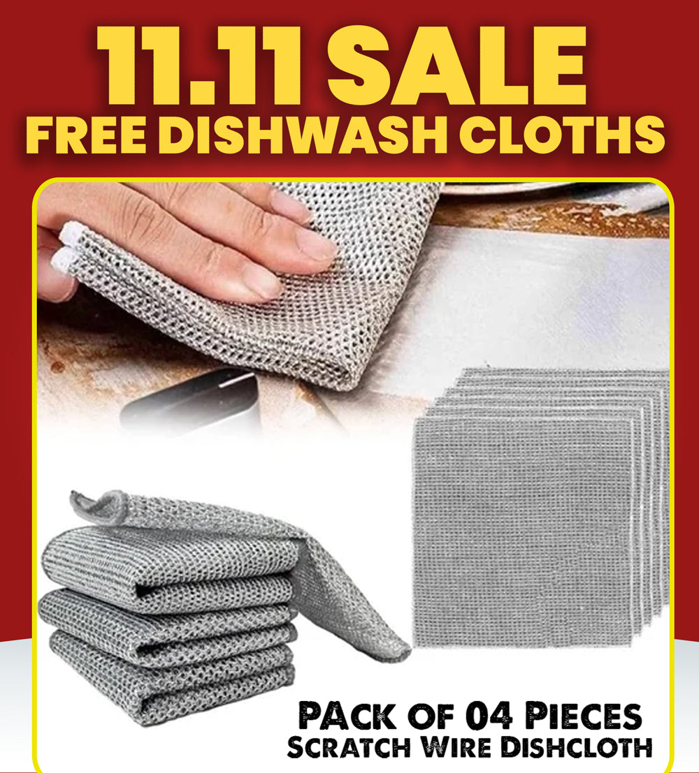 3 in 1 Fruit and Vegetable Peeler (Pack of 3) with FREE Gift Pack of 4 Dishwash Wire Cloths